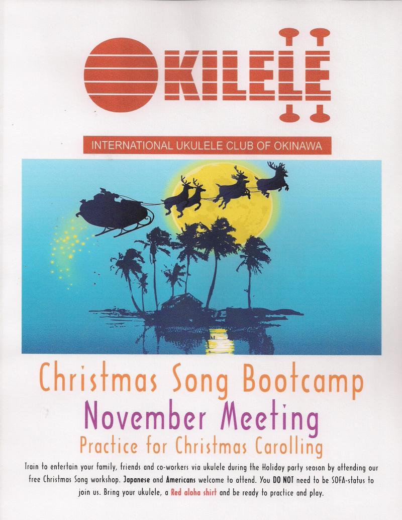 Okilele November Meeting Poster